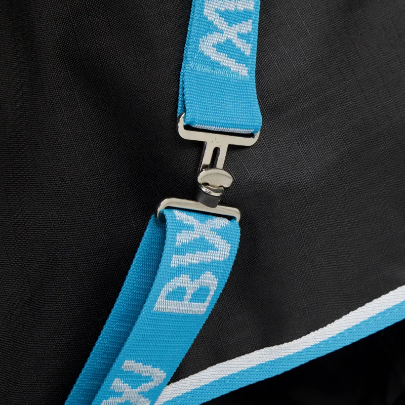 Bridleway 200g Ontario Turnout Combo Rug in Black-3